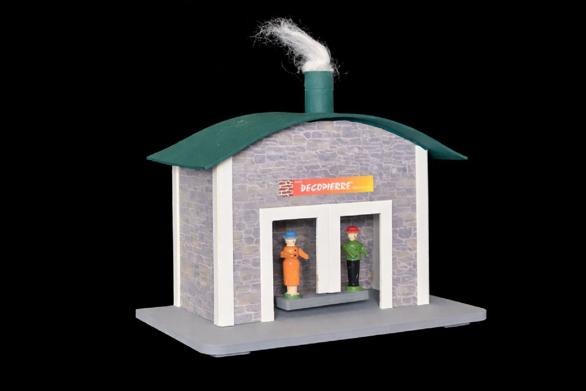 Wetterhäuschen grün