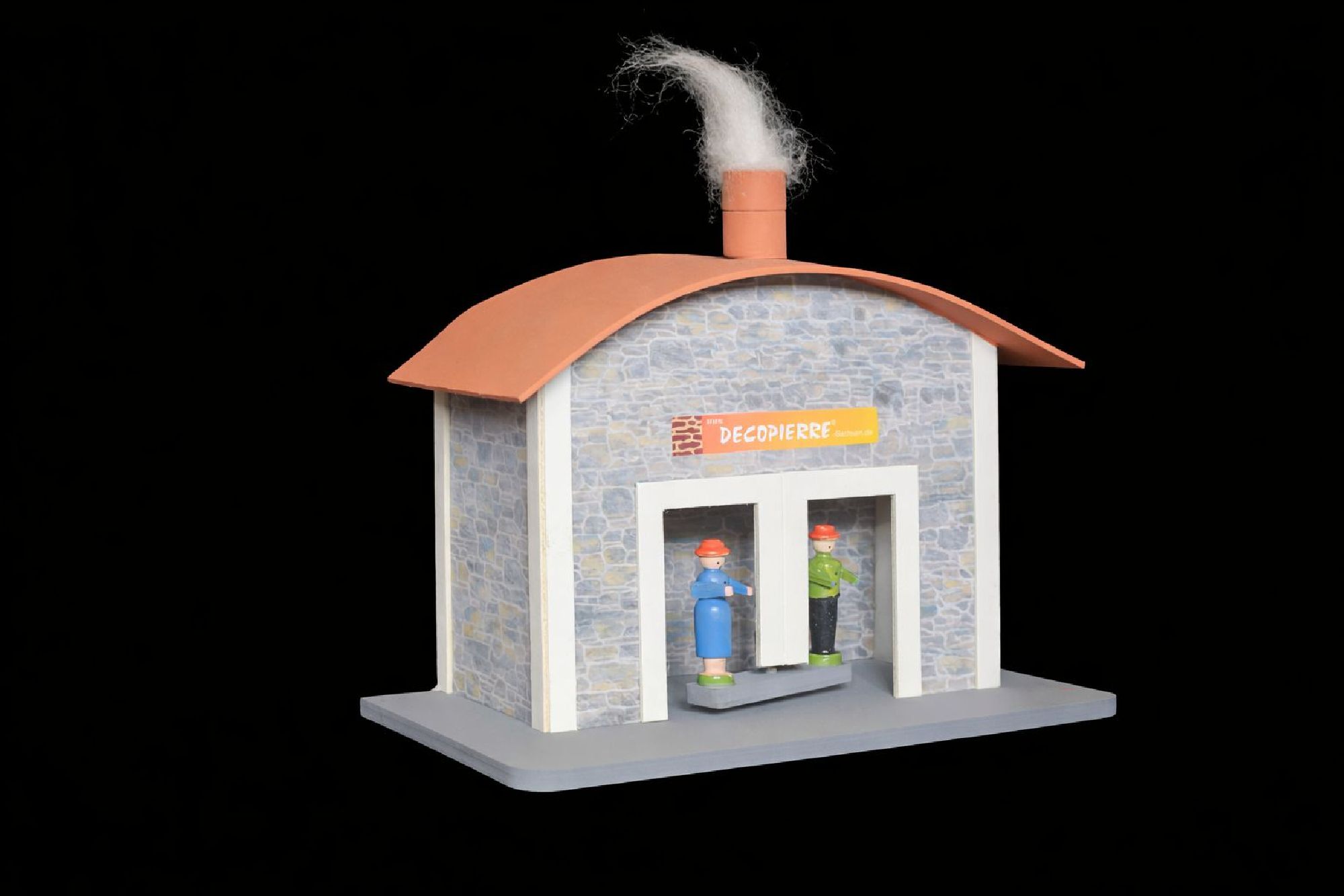 Wetterhäuschen orange